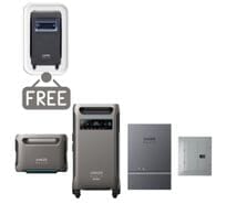 Anker SOLIX F3800 Plus Automatic Home Power Panel Kit with Expansion Battery - Includes FREE Protective Cover