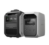 EcoFlow Delta 3 Classic Portable Powerstation with Smart 3000 Dual Fuel Generator