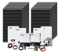 Rich Solar 19.2 kWh Off-Grid Cabin Lithium Solar Generator Kit - With 4000 Watts of Solar - 240V Output