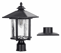 Gama Sonic Casita Bulb Solar Light - Pier and 3 inch Fitter Mount