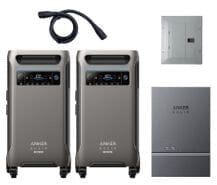 2x Anker SOLIX F3800 Plus Automatic Home Power Panel Kit