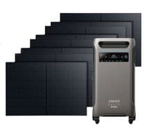 Anker SOLIX F3800 Plus Solar Generator Kit - 3840 Watt Hours - With 8x 440W Rigid Solar Panels