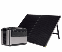 Goal Zero New Yeti 1500 Portable Solar Generator featuring the Boulder 200 Briefcase Solar Panel 2G and Carrying Bag