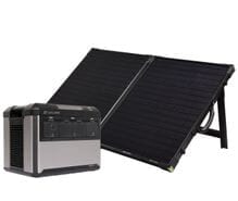 Goal Zero New Yeti 1500 Portable Solar Generator with the Boulder 100 Briefcase 2G Solar Panel