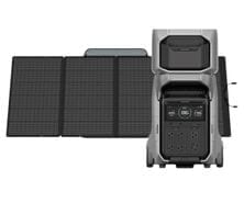 EcoFlow Delta Pro 3 Expansion Battery Solar Generator Kit - 8192 Watt Hours - With FREE Ecoflow 400 Watt Solar Panel