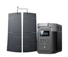 EcoFlow Delta 2 Plus Tesla Model Y 290W EV Solar Panel Kit