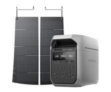 EcoFlow Delta 3 Plus Tesla Model 3 256W EV Solar Panel Kit