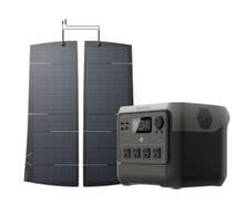 EcoFlow River 2 Pro Plus Tesla Model Y 290W EV Solar Panel Kit