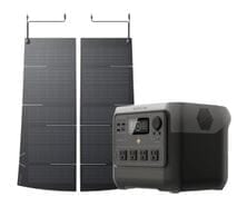 Ecoflow River 2 Pro Plus Tesla Model 3 256W EV Solar Panel Kit