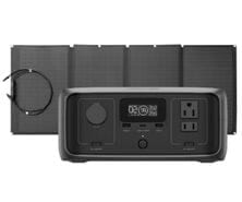 Ecoflow River 3 Generator Kit with 160W Solar Panel