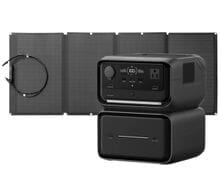 Ecoflow River 3 Max Plus Generator Kit with 160W Solar Panel