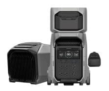EcoFlow Wave 3 Portable Air Conditioner and Heater with Delta Pro 3 Portable Powerstation and Smart Extra Battery Kit