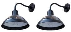 Gama Sonic Carriage Solar Barn Light - 2 Pack