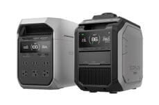 EcoFlow DELTA 3 Plus Portable Power Station with Smart 3000 Dual Fuel Generator