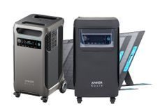 Anker SOLIX F3800 Solar Generator - 3840Wh - With 2x 400W Solar Panel - Includes FREE F3800 Water and Dust Protective Cover