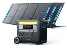 Anker SOLIX F2000 Solar Generator - 2048Wh - With 3x 200W Solar Panels