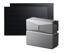 Anker SOLIX E10 Home Backup Solar Generator Kit - 880W of Solar - With Free 400W Panel, Power Strip, Metal Pad and AC Generator Cable