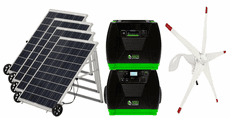 Natures Generator Elite Solar and Wind Generator - Platinum Kit