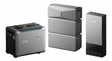 Anker SOLIX E10 Smart Home Backup System Plus Expansion Battery - 12 kWh - with Smart Generator 5500 - Tri Fuel & Power Dock