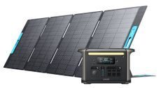 Anker SOLIX F1500 Portable Solar Generator Kit - With Anker 400W Solar Panel