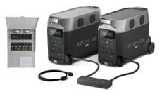 EcoFlow 2x Delta Pro Plus Manual Transfer Switch Whole Home Kit