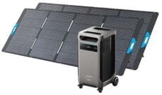 Anker SOLIX F3800 Plus Solar Generator Kit - 3840 Watt Hours - With 2x 400W Anker Solar Panel