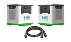 2x Natures Generator Lithium 3600 Portable Power Station - 7200W - 240V