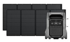 EcoFlow Delta Pro 3 Portable Solar Generator Kit - With 2x 400 Watt Foldable Solar Panels