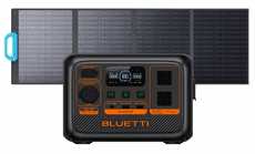 Bluetti AC2P Portable Power Station - 300W - 230Wh - Includes 120W Solar Panel