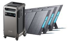 Anker SOLIX F3800 Solar Generator - 3840Wh - With 3x 400W Solar Panels