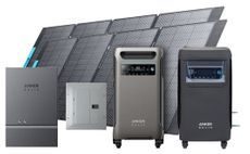 Anker SOLIX F3800 Automatic Home Power Panel Kit - With 2x 400W Foldable Solar Panels - Includes FREE F3800 Water and Dust Protective Cover