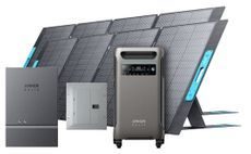 Anker SOLIX F3800 Automatic Home Power Panel Kit - With 2x 400W Foldable Solar Panels