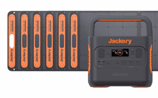 Jackery Solar Generator 2000 Pro - 6x SolarSaga 200 Solar Panels