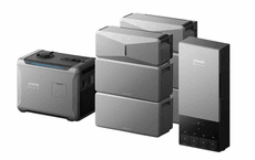 2x Anker SOLIX E10 Smart Home Backup Systems Plus 2x Expansion Batteries - 24 kWh - with Smart Generator 5500 - Tri Fuel & Power Dock