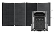 EcoFlow Delta Pro 3 Portable Solar Generator Kit - With 400 Watts of Solar
