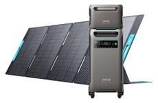 Anker SOLIX F3800 Portable Power Station with Expansion Battery and 400W Foldable Solar Panel - 7680 Watt Hours