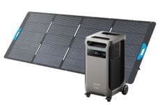 Anker SOLIX F3800 Plus Solar Generator Kit - 3840 Watt Hours - With 400W Anker Solar Panel