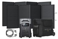 Ecoflow Delta Pro with 2x 400W Solar Panel with Free Pro Bag and MC4 Extension Cable - Special Bundle