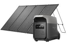 EcoFlow Delta 3 Ultra Portable Powerstation with 500W Solar Panel