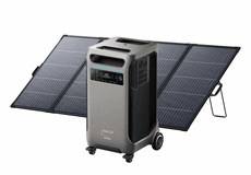 Anker SOLIX F3800 Plus Solar Generator Kit - 3840 Watt Hours - With 400W Anker Solar Panel