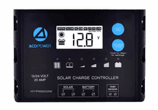 ACO Power 20A ProteusX Waterproof PWM Solar Charge Controller