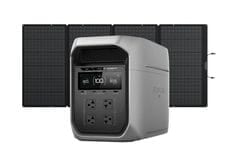 EcoFlow Delta 3 Max Plus Portable Solar Generator - With 400W Foldable Solar Panel