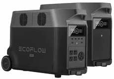 EcoFlow Delta Pro Portable Power Station & Delta Pro Expansion Battery Kit - 7200 Watt Hours