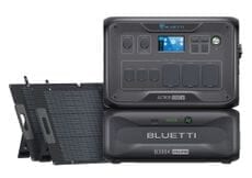 Bluetti AC500+B300K Solar Generator Kit with 2x 200W Solar Panels - 2,764 Watt Hours