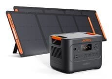 Jackery Explorer 3000 V2 Solar Generator - Includes 2x 200W Solar Panels