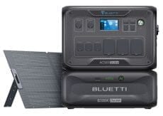 Bluetti AC500+B300K Solar Generator Kit with 350W Solar Panels - 2,764 Watt Hours