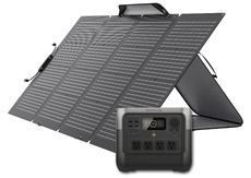 EcoFlow River 2 Pro Solar Generator - 220W Bifacial Solar Panel