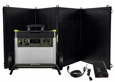 Goal Zero Yeti 3000X Ultimate Solar Generator Kit - Features (3) Nomad 200 Watt Solar Panels