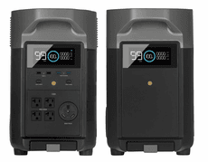 EcoFlow Delta Pro Portable Power Station & Delta Pro Expansion Battery Kit - 7200 Watt Hours
