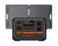 Bluetti AC2P Portable Power Station - 300W - 230Wh - Includes Bluetti 100W Solar Panel